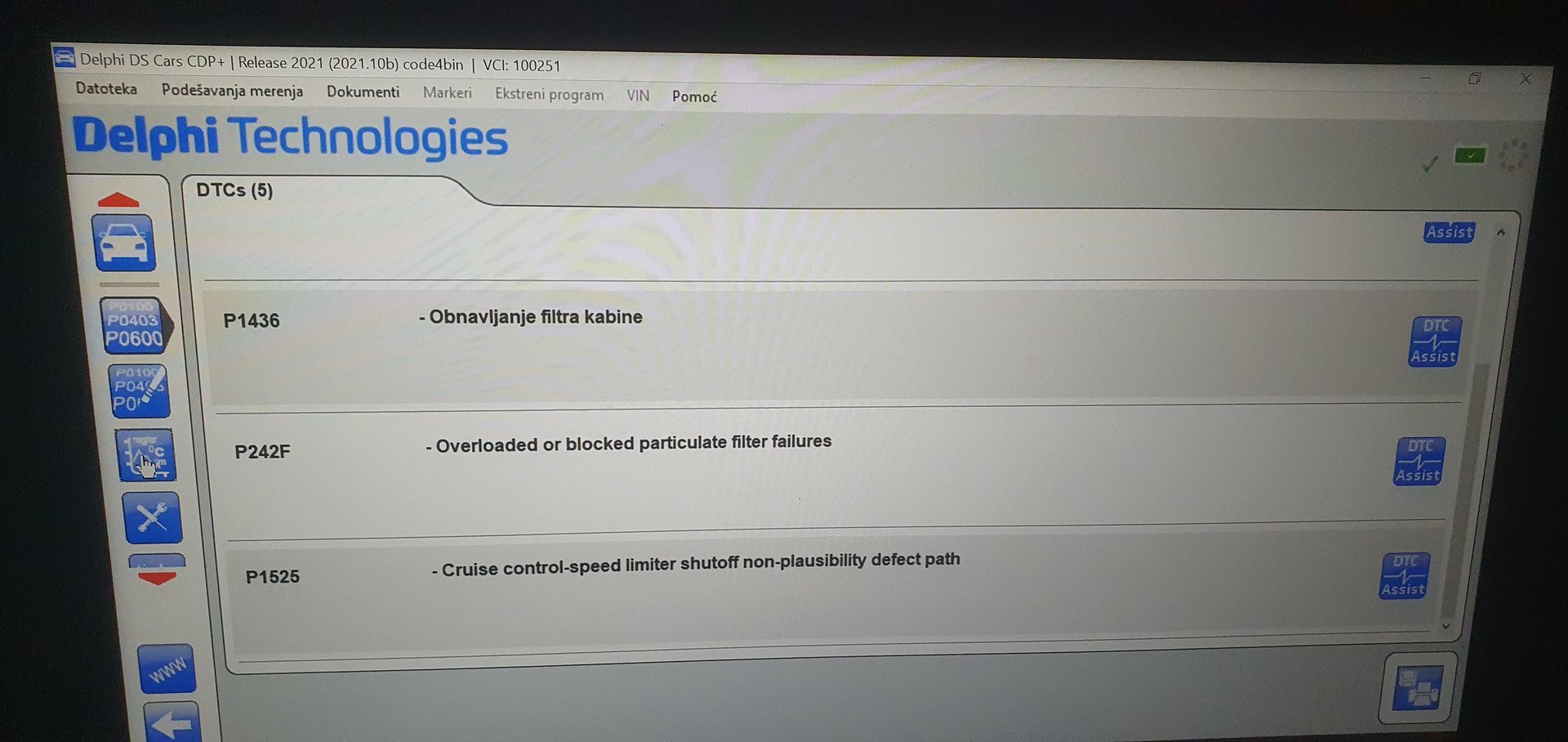 Dijagnostika OBD skenerom